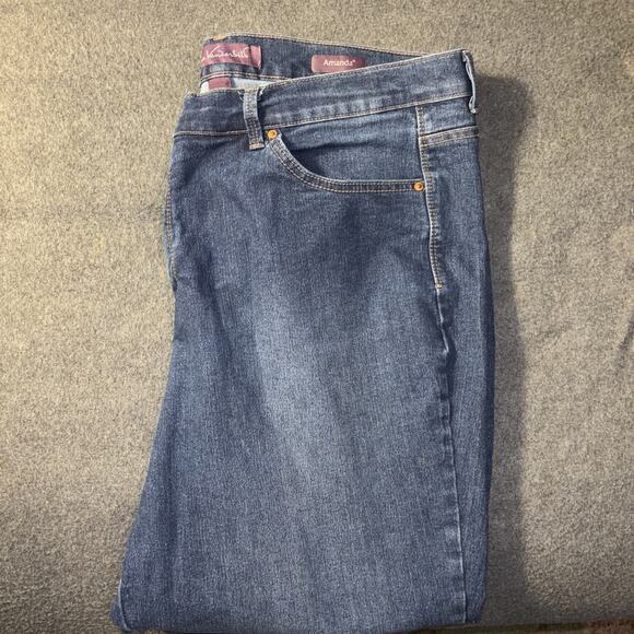 Lot of 2 Jeans Size 20W Charter Club & Gloria Vanderbilt Amanda Straight Leg - Picture 11 of 11